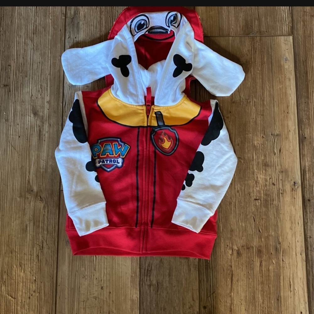 Paw patrol zip up hoody